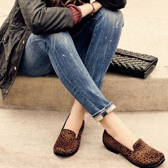 Dansko Shoes - Dansko Olivia Shoes Loafers Cheetah Leopard 41